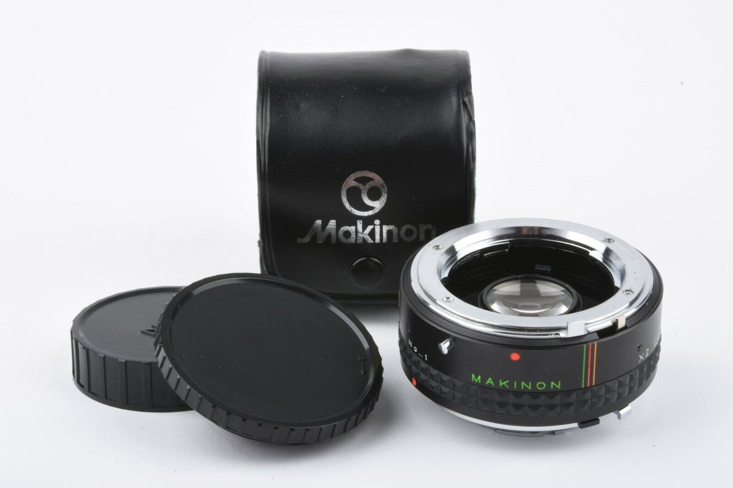 Makinon Auto Tele Converter 2x Minolta MD Mount, Caps+Case