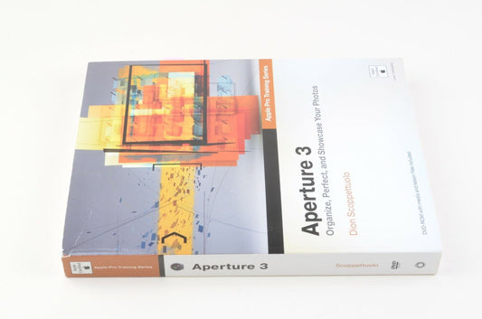 Apple Pro Training Series Aperture 3 Book with DVD, Clean, Complete