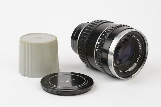 Nikkor-Q 13.5cm (135mm) F3.5 Lens For Bronica S, SE Cameras + Caps