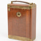 Gorgeous Orionworks 2C 9x12cm Tropen Teak Camera w/ Brass&Brown Elbows + Holders