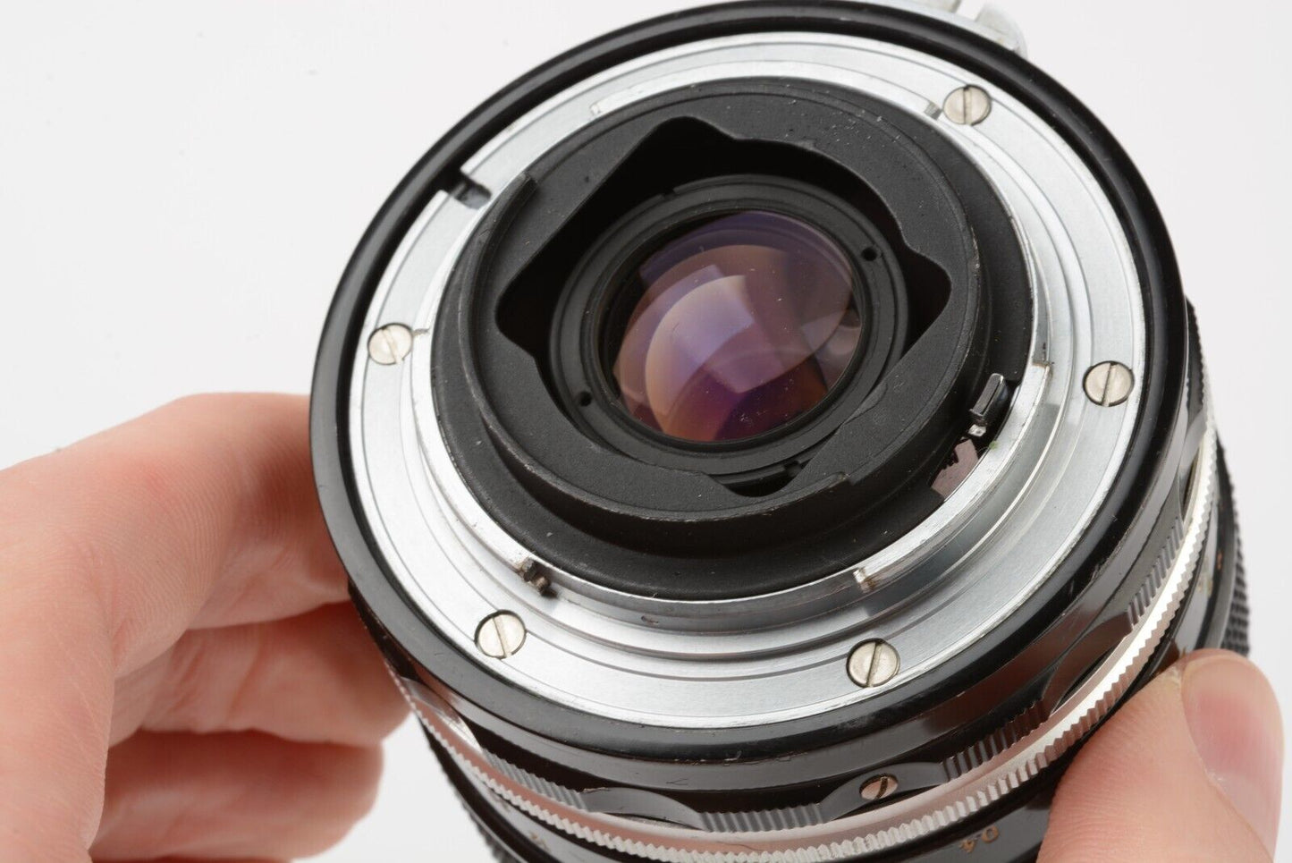 Nikon Micro Nikkor-P 55mm f3.5 Non-AI Mount MF Macro Lens, caps, sharp!