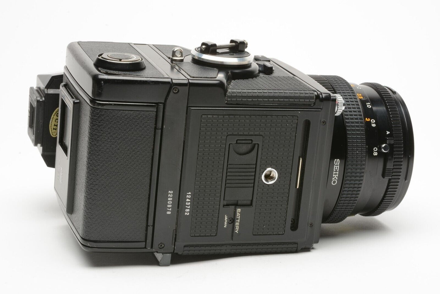 Zenza Bronica SQ-A w/80mm F2.8, AE Prism Finder, 220 Back, Tested, Great!