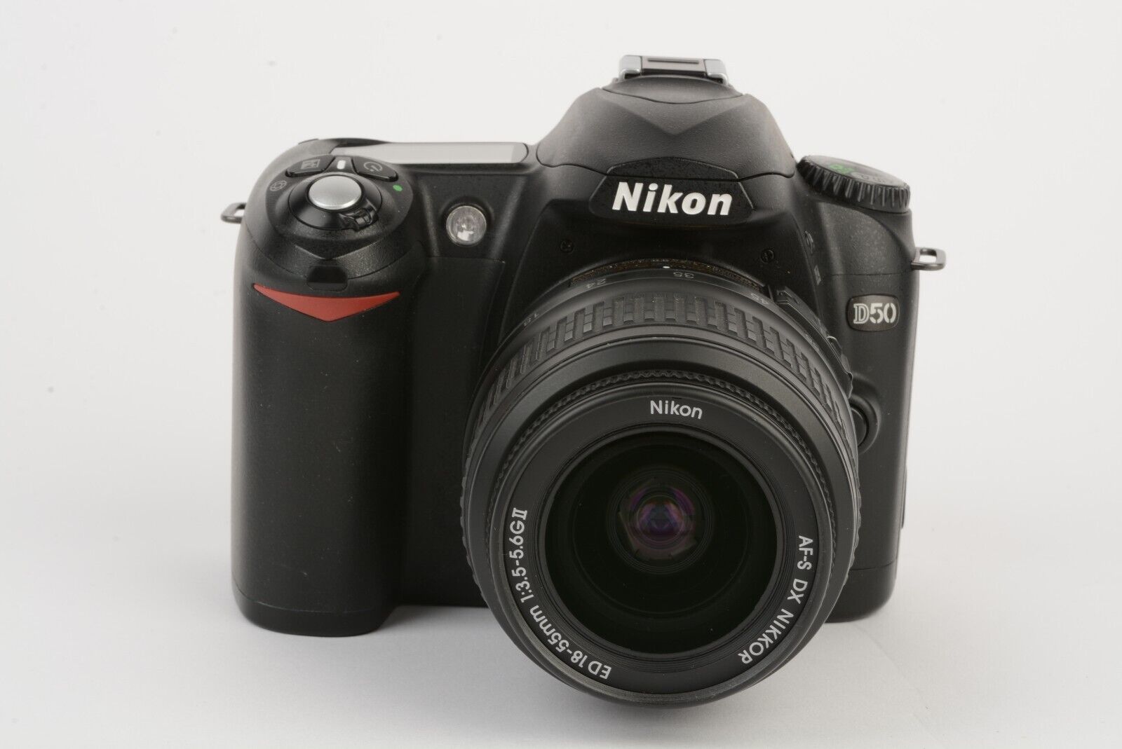 EXC++ NIKON D50 6.1MP DSLR w/18-55mm F3.5-5.6G II, BATT+CHARGER+UV 1625  ACTS!!