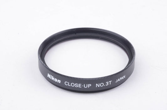 MINT- NIKON CLOSE-UP FILTER #3T 52mm DIAMETER FILTER, 1.5 DIOPTER, BARELY USED