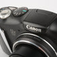 EXC++ CANON PC1562 POWERSHOT SX130IS 12.1MP CAMERA, CLEAN, TESTED+NEO CASE+STRAP