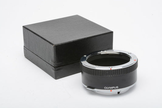 MINT- BOXED OLYMPUS EXTENSION TUBE SET 7 & 25 FOR OM SYSTEM, NICE