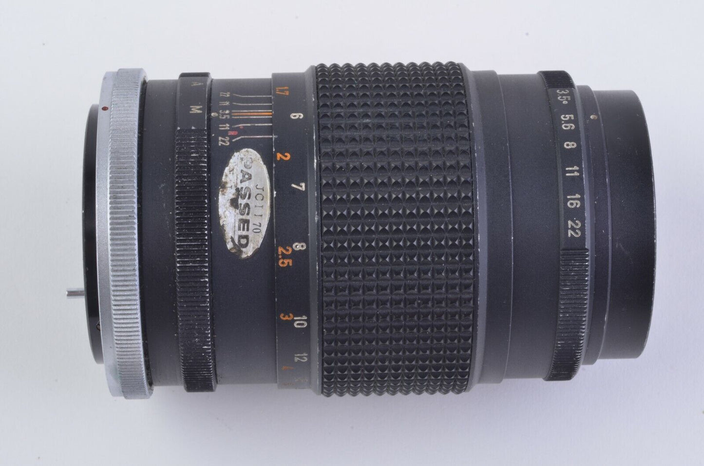 Canon 135mm F3.5 FL Breech Mount Lens,  UV, caps, Good!