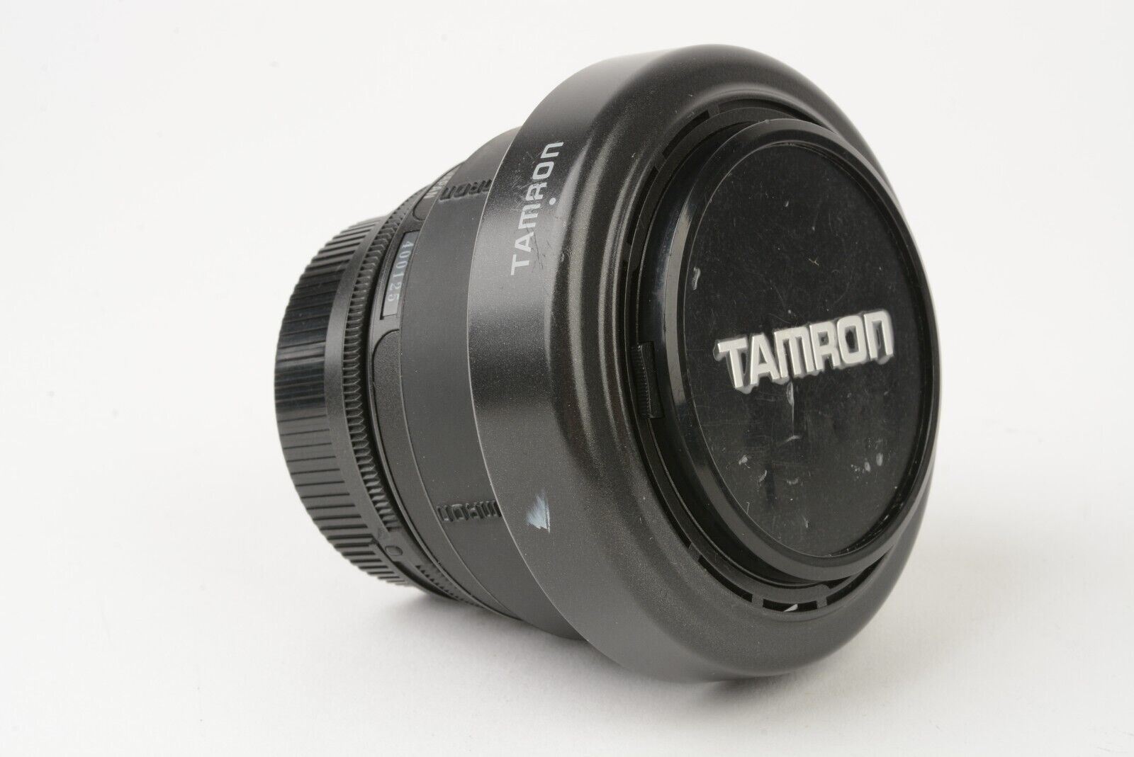 EXC++ TAMRON AF 24-70mm F3.3-5.6 FOR NIKON AF w/HOOD, CAPS, FULL