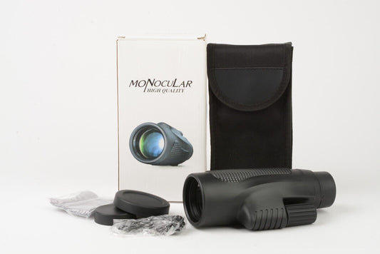 Boxed GOSKY High Quality Monocular, case, strap, cleaning cloth