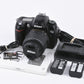 EXC++ NIKON D70 6.1MP DSLR w/18-55mm VR ZOOM, 2 BATTS+CHARGER+MANUAL+USB+CF CARD