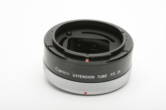 Canon Extension Tube FD 25 w/Caps, nice & clean!