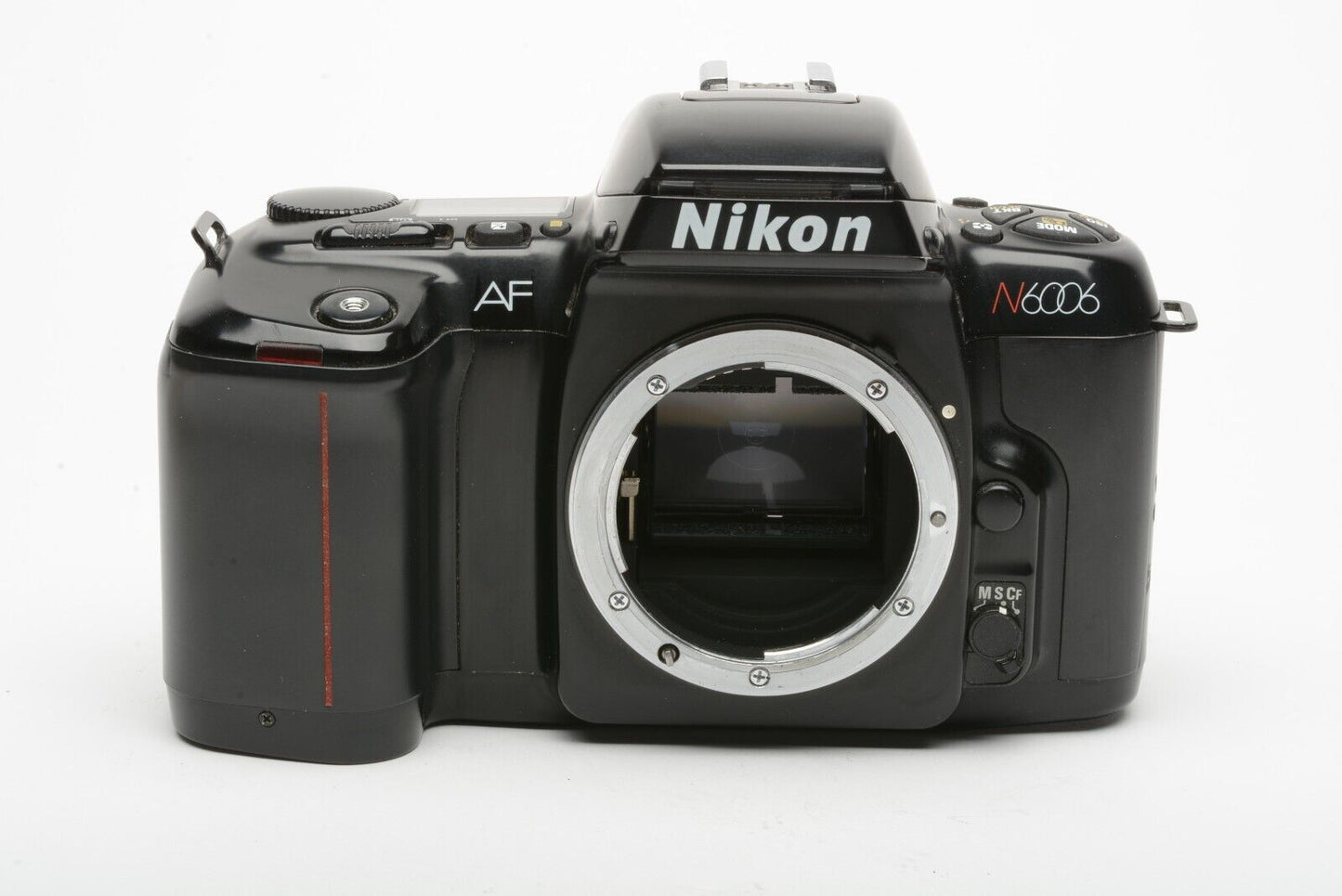 EXC++ NIKON N6006 35mm SLR BODY ONLY, CLEAN AND TESTED, +MANUAL, GUIDE & CAP