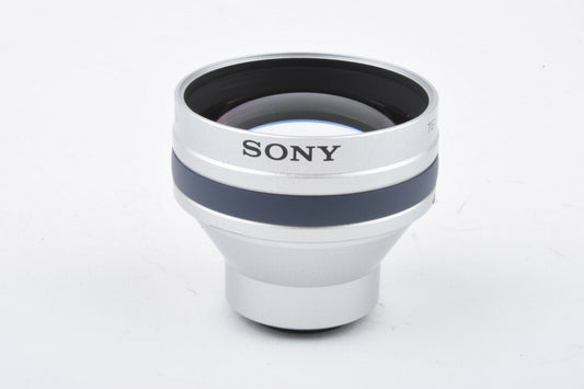 MINT- SONY 2X TELE CONVERSION LENS VCXL-HG2025 25mm, w/POUCH+CAPS