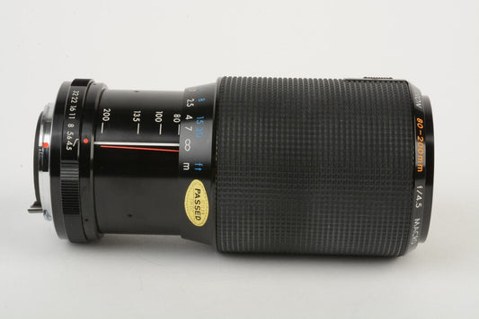 Kiron 80-200mm F4.5 Zoom Lens Pentax Mount, Very Clean, Nice