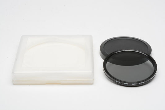 EXC++ B + W 58mm ES SLIM C-POL CIRCULAR POLARIZING FILTER