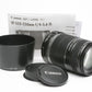 MINT- CANON EF-S 55-250mm f4-5.6 IS ZOOM LENS, CAPS, HOOD, MANUAL, VERY CLEAN
