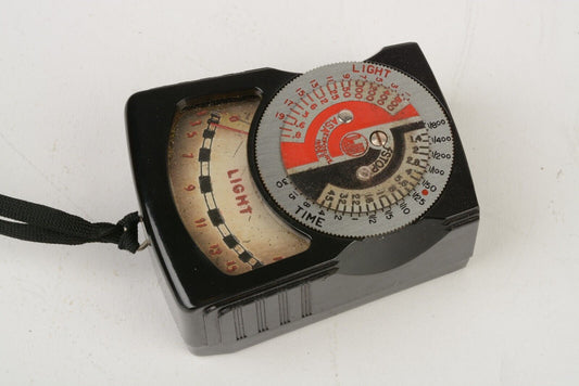 Dejur 5-B Incident Light Meter in Case + strap, tested, accurate