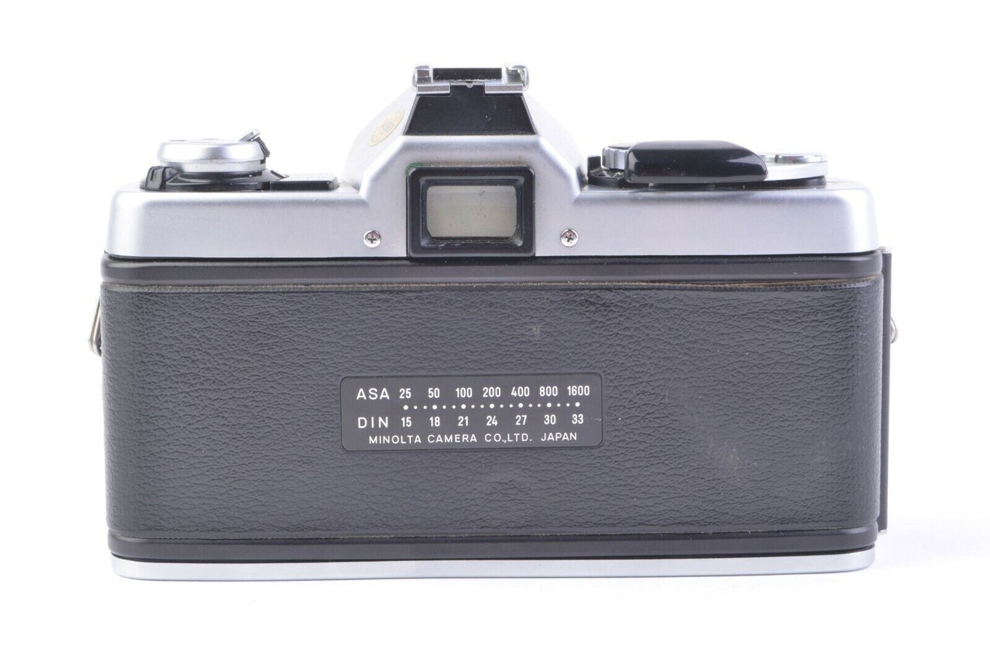 Minolta XG-1 35mm SLR w/35-105mm zoom, flash, hood, case, Tested, Great!