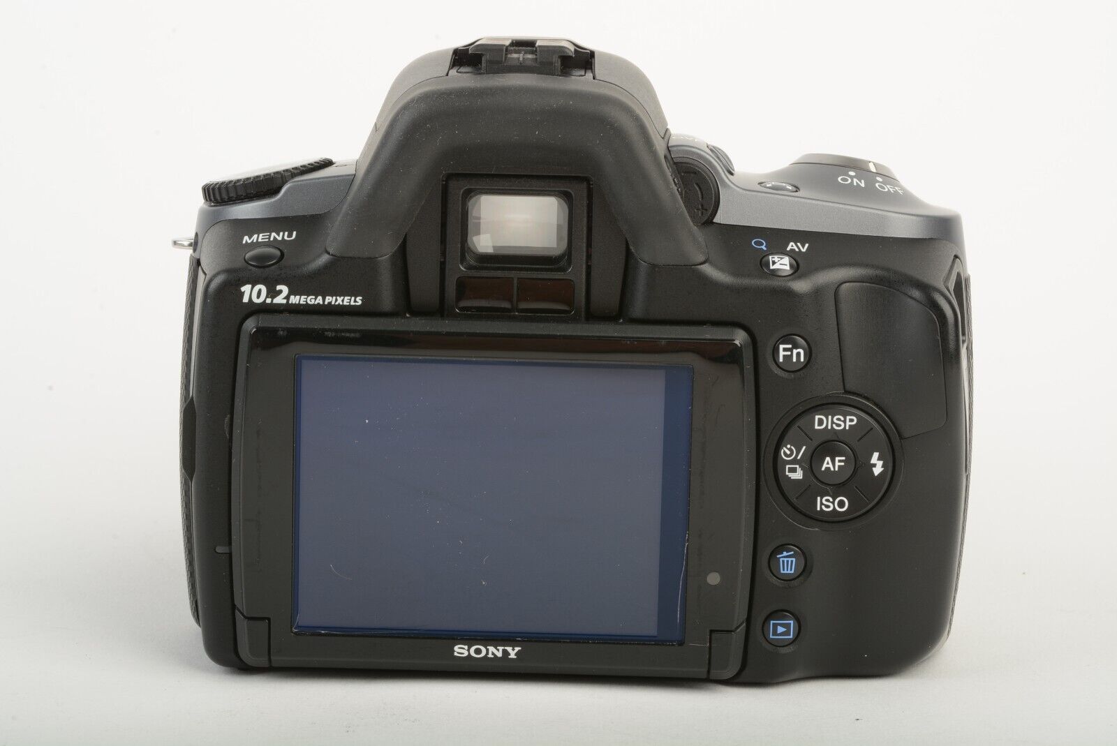 EXC++ SONY DSLR-A330 10.2MP DSLR w/18-55mm ZOOM, 2BATTS, CHARGER,  PROTECTOR+CASE