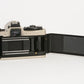 EXC+ OLYMPUS OM-4 35mm SLR, CAP, STRAP, FULLY TESTED, NEW SEALS, NICE!