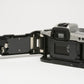 Minolta Maxxum 5 35mm SLR w/AF 28-80mm F3.5-5.6D zoom, manuals, strap, cap+UV