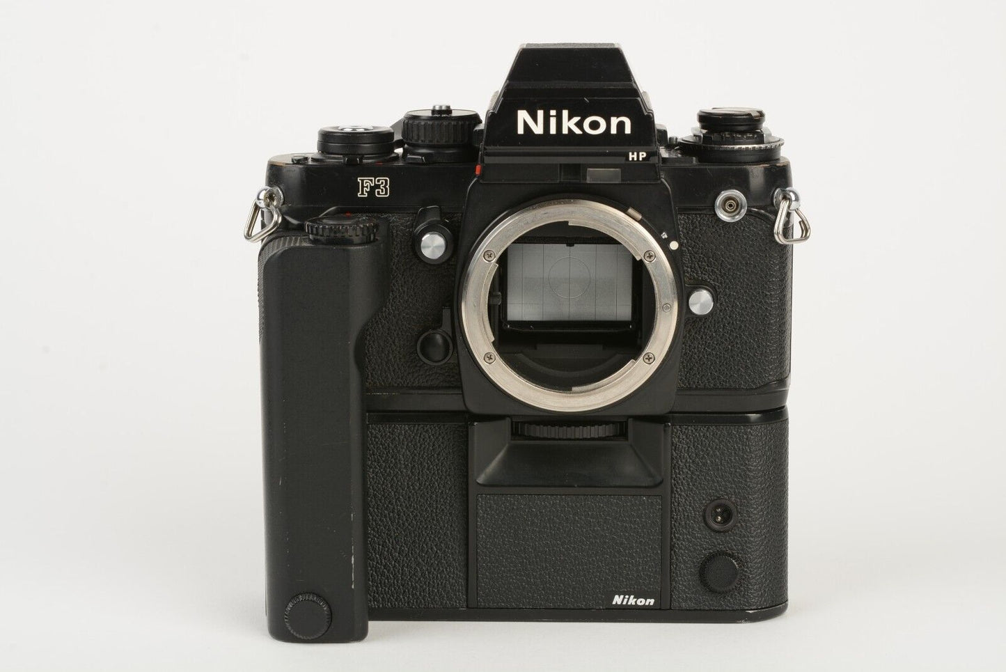 EXC++ NIKON F3 HP 35mm BODY w/MD-4, NEW SEALS, TESTED VERY NICE & CLEAN ACCURATE