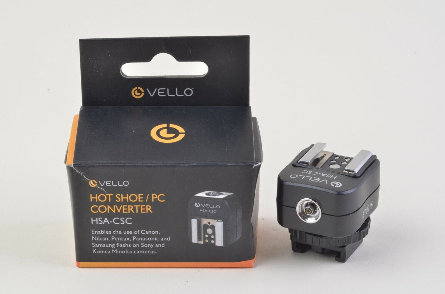 Vello HSA-CSC Hot Shoe to PC Converter, Boxed