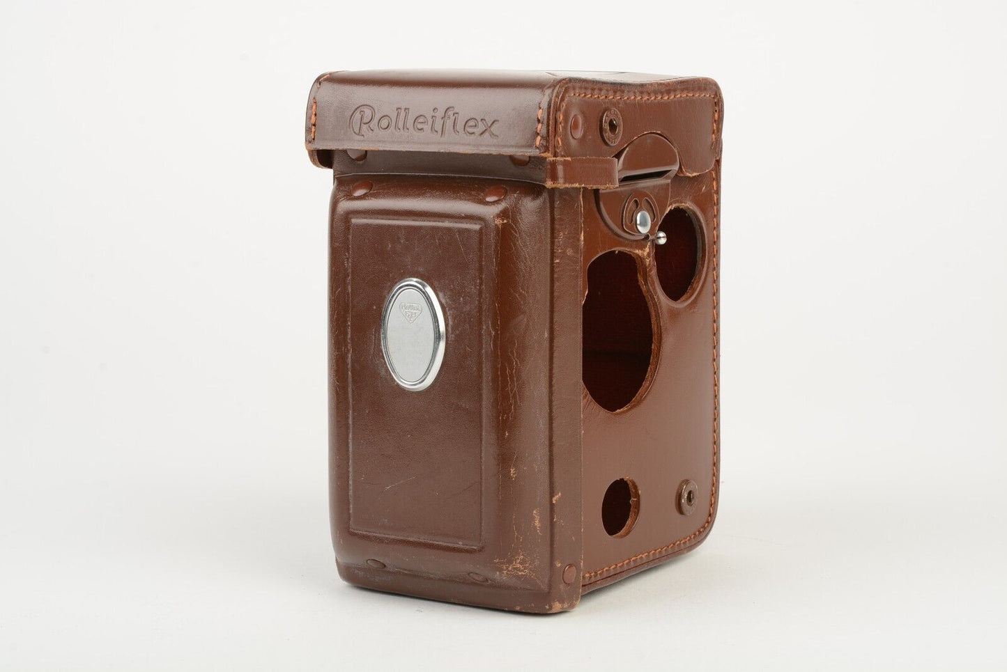 EXC++ ROLLEI ROLLEIFLEX TLR LEATHER CASE for 3.5 E TYPE 3 +++