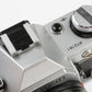 EXC++ CLA'D CANON AE-1 35mm SLR w/50mm F1.8 LENS, NEW SEALS, BOOK+STRAP, NICE!!