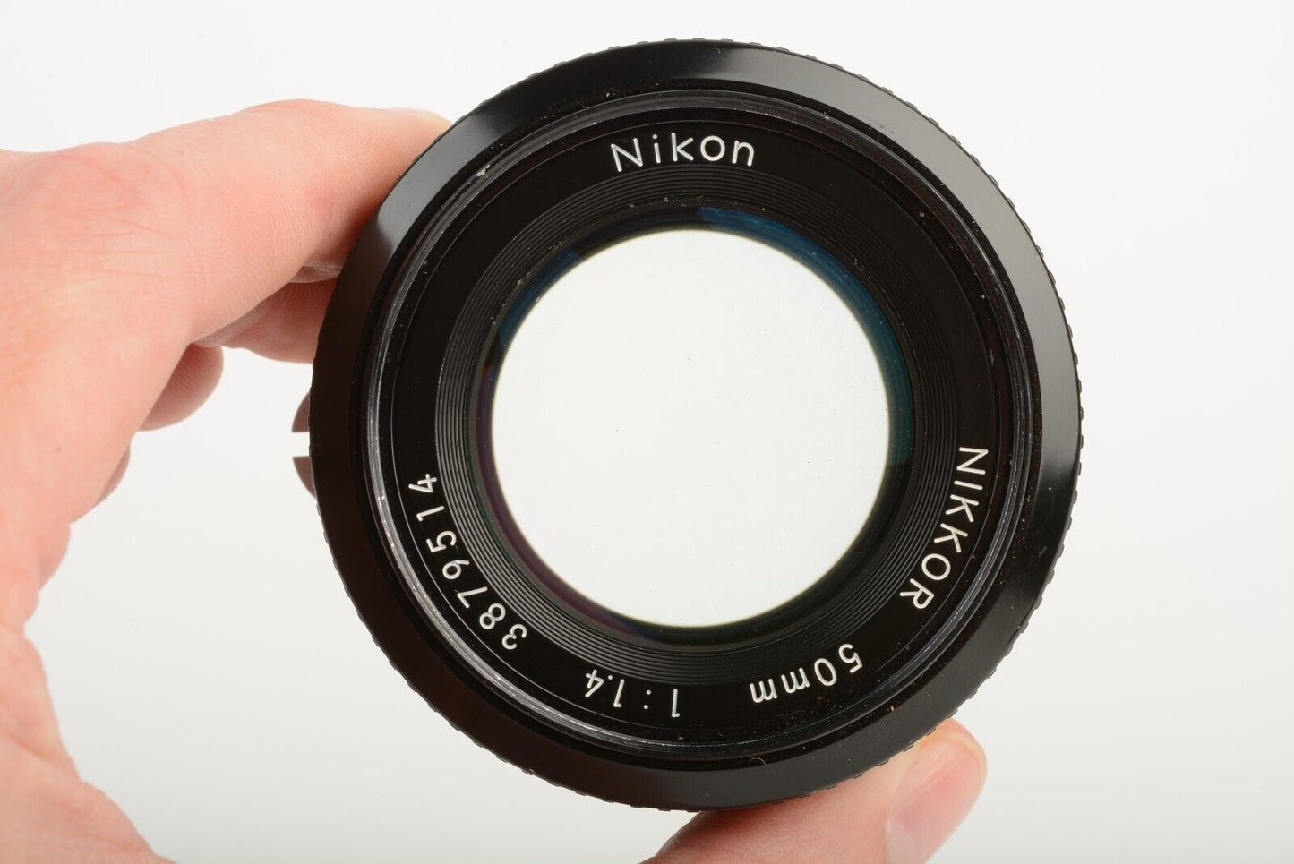 EXC++ NIKON NIKKOR 50mm F1.4 NON-Ai MF PRIME LENS, CAPS, CLEAN AND SHARP