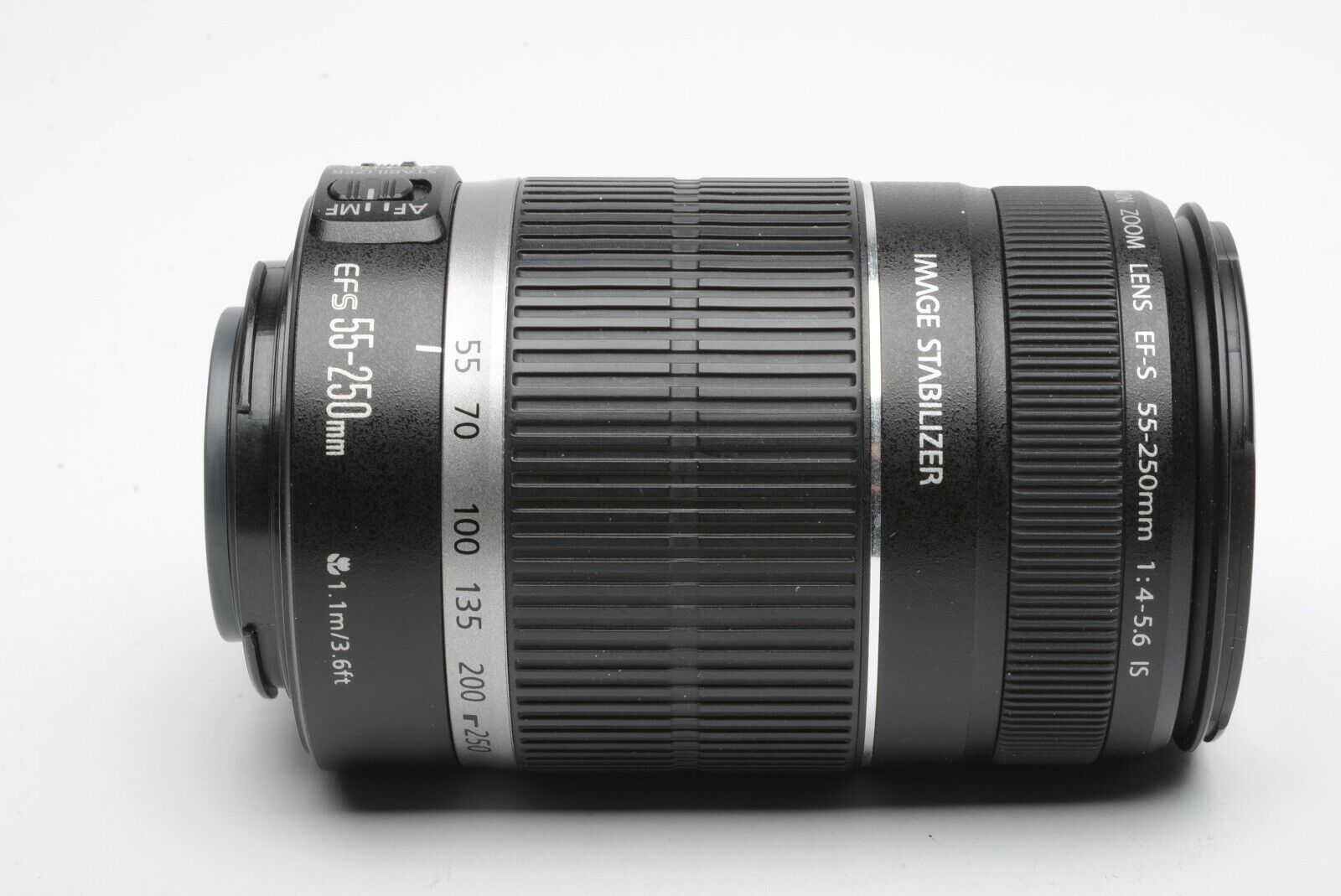 Canon EFS factory 55-250mm f/4-5.6 IS Lens