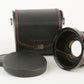 EXC++ SIGMA .6X WIDE ANGLE CONVERTER 49mm - 52mm MOUNT w/CAPS, CASE