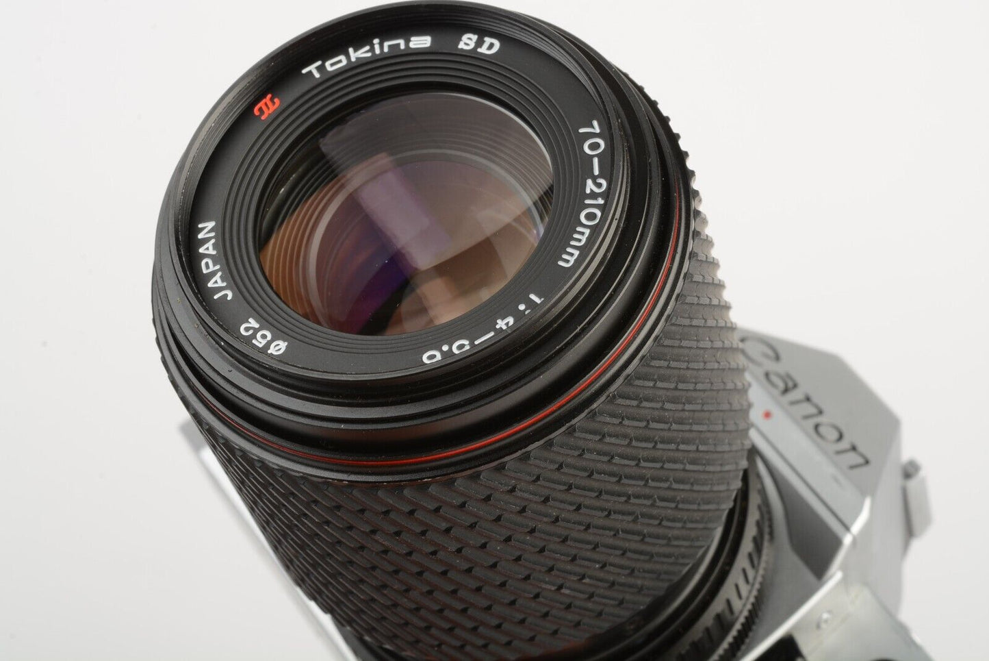 Canon AE-1 Program 35mm SLR w/70-210mm zoom FD, new seals