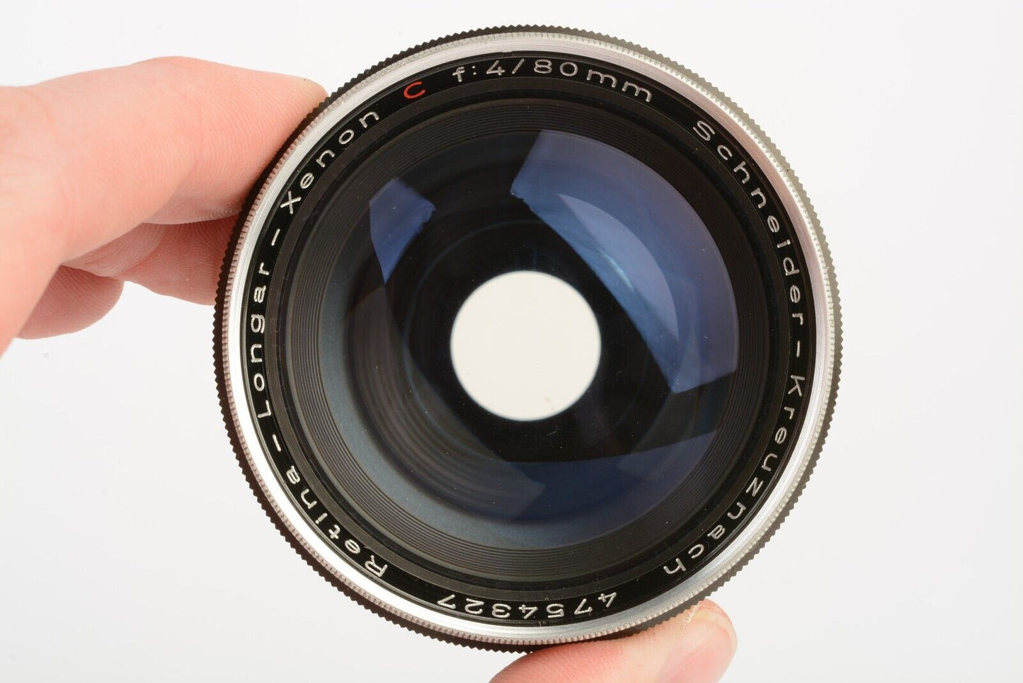 Kodak Schneider Retina Longar Xenon C 80mm F4 Lens in Jewel Case, Nice!!