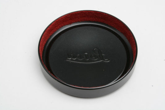 Leica 64mm Slip On Lens Cap W/Felt Edges (Burgundy)