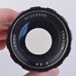 Travion 135mm F3.5 Preset Lens 2/ Case M42 Mount, Nice, +UV Filter