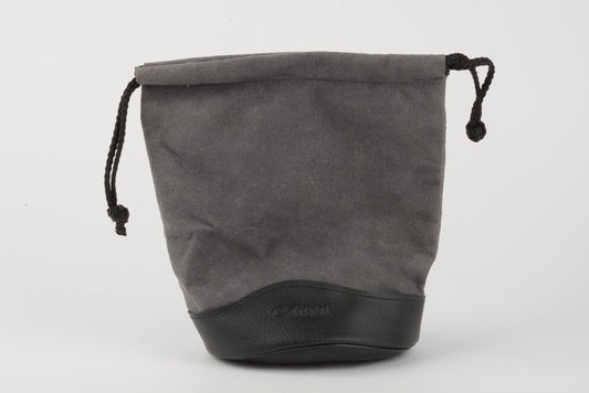 Canon soft suede lens pouch LP1219 w/draw strings, very clean