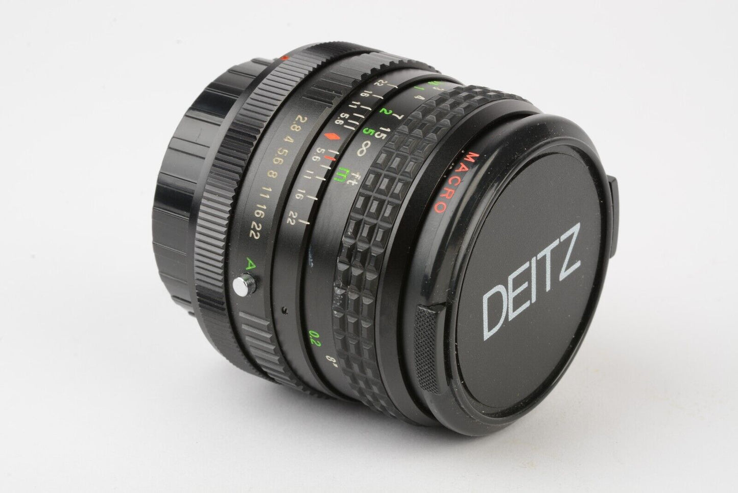 EXC++ DEITZ FOR CANON FD 28mm F2.8 WIDE ANGLE LENS, CAPS, NICE WIDE & MACRO LENS