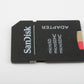 EXC++ SANDISK 128GB MICRO SD EXTREME PLUS V30 XC1 A2 CARD IN CASE w/SD ADAPTER