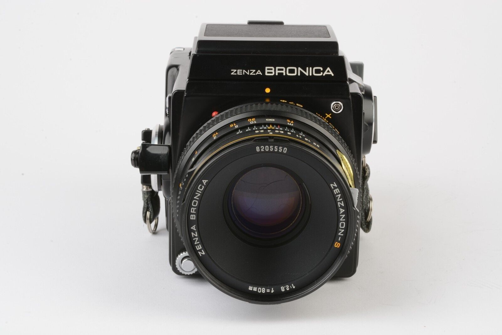 Bronica SQ-A Body w/ 80mm F2.8 Lens, 120 black, WLF, manual, tested,  gorgeous