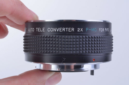 Access 7 Element 2x P-MC Teleconverter, w/ case+caps PK Mount