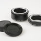 MINT NIKON EXTENSION TUBE SET PK-12 PK-13, BARELY EVER USED, VERY CLEAN