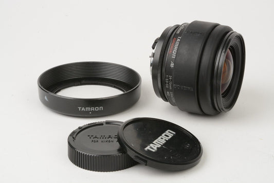 Tamron AF 24-70mm F3.3-5.6 For Nikon AF w/Hood, Caps, Full Frame DSLR