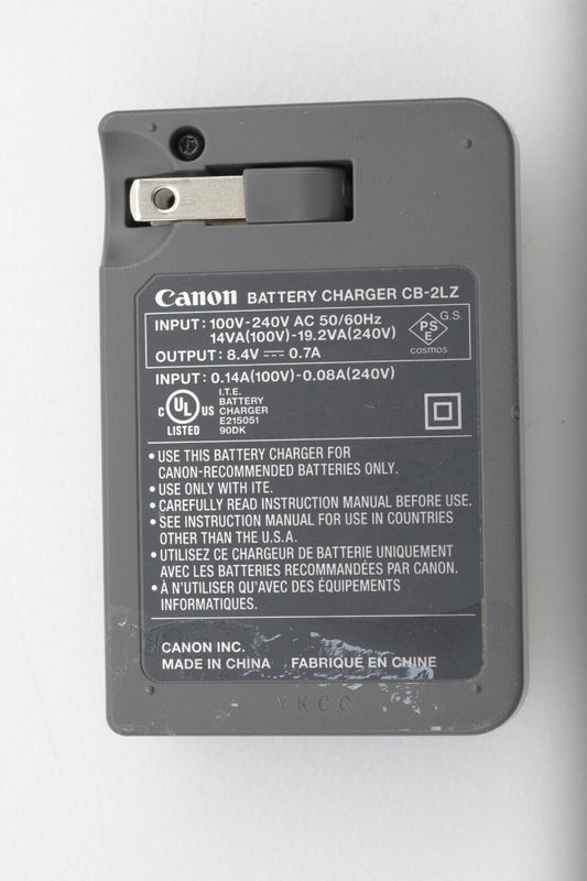 EXC++ GENUINE CANON CB-2LZ BATTERY CHARGER