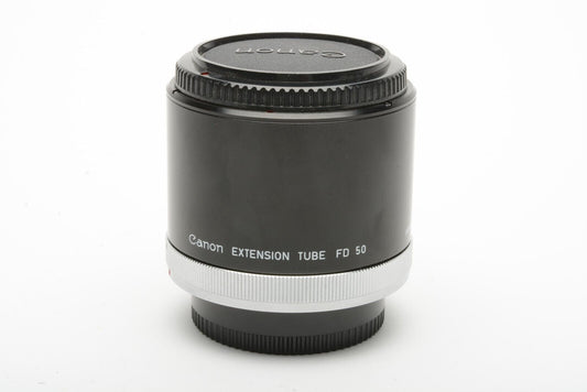 Canon Extension Tube FD 50, barely used, very clean + caps