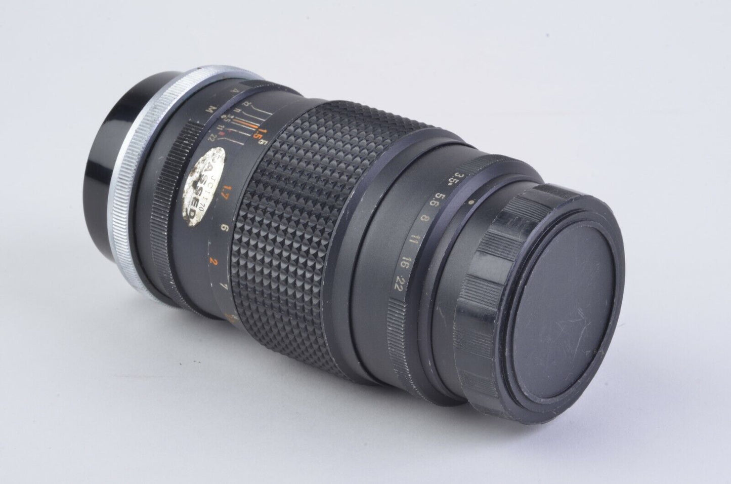 Canon 135mm F3.5 FL Breech Mount Lens,  UV, caps, Good!