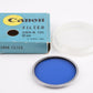 EXC++ CANON 48mm CONVERSION B BLUE FILTER IN JEWEL CASE & BOX