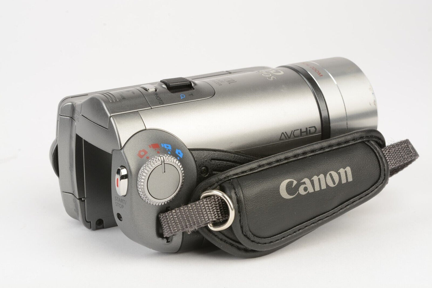 EXC++ CANON VIXIA HF100 HD CVIDEO CAMERA, BATT+CHARGER+REMOTE_CASE/PACK, NICE!!