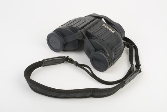 MINT- STEINER NAVIGATOR SPORTS AUTO FOCUS 7x30 RUBBERIZED BINOCULARS, SHARP!