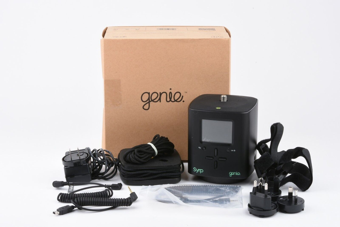 EXC++ BOXED GENIE SYRP MOTION CONTROLLED VIDEO HEAD, COMPLETE, GENTLY USED